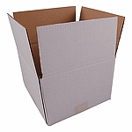 Amerikaanse Vouwdoos 490x370x145mm, kleur wit, B-Golf 3mm artikel afbeelding