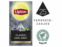 Thee Lipton Exclusive earl grey 25x2gr