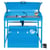 Onderdelenreinigingsapparatuur type MD werkhoogte x breedte x diepte = 870x1135x660 mm voor vat van 200 l