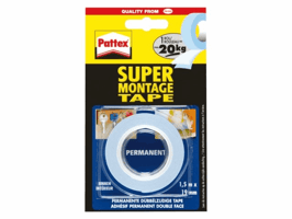Plakband Pattex Supermontage 20-80kg binnen