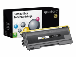 Toner Quantore alternatief tbv Brother TN-2000BK zwart
