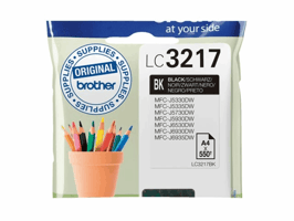 Inktcartridge Brother LC-3217BK zwart