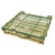 Palletframe nuttige hoogte 1600 mm, als aanzetframe b x l = 1000x1200 mm, 1 lange wand in 2 delen uitneembaar