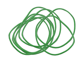 Elastiek Groen No.18-50/1,5mm Zak 1kg