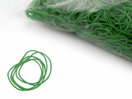 Elastiek Groen No.22-60/1,5mm Zak 1kg