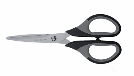Schaar Quantore 170mm titanium soft grip handvat artikel afbeelding