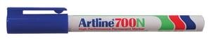 Viltstift Artline 700 rond 0.7mm blauw