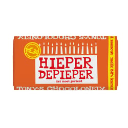 Chocoladereep Tony's 180gr hieper de