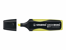 Stabilo Tekstmarker GREEN BOSS 2 - 5 mm, geel (doos 10 stuks)