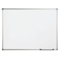 Whiteboard complete set - plaatstaal, gecoat (Bordbreedte: 900 mm; Bordhoogte: 900 mm; Breedte: 900 mm; Gewicht: 5.01 kg; Hoogte: 600 mm)