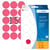 Etiket HERMA 2276 rond 32mm fluor rood 360 stuks