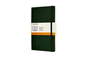 Notitieboek Moleskine L 130x210mm lijn myrtle green artikel afbeelding