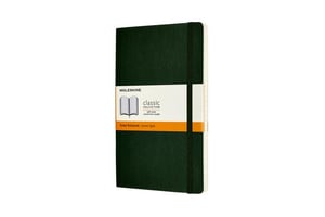 Notitieboek Moleskine L 130x210mm lijn myrtle green