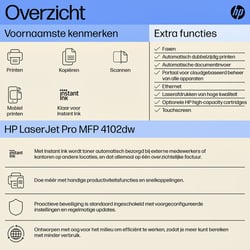 Multifunctional Laser HP laserjet 4102dw