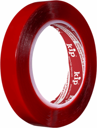 KIP 240 Montagetape voor buiten 19mm x 5m Rood artikel afbeelding