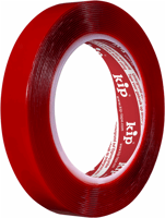 KIP 240 Montagetape voor buiten 19mm x 5m Rood