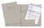 Dossiermap Esselte folio 3 kleppen manilla 275gr grijs