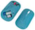 Muis Leitz draadloos Cosy blauw