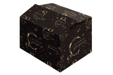 Bubbles Black 450x350x230 mm
