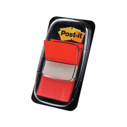 Index Post-it 25x43 rood/pak 50