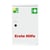 Verbandkast conform DIN 13169 met 1 deur, wit, h x b x d = 560x360x200 mm met vulling