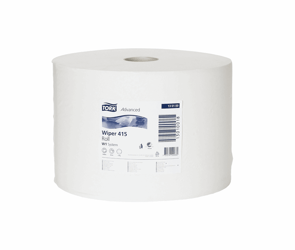Tork Wiping Rol Poetspapier 1-laags W1 1000 mtr nr.130100 (verp/1 rol) artikel afbeelding