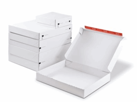 Colompac Fashionbox 445x379x130mm, verpakt per 20 stuks, kleur wit