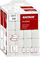 Papieren handdoekjes Katrin 2-laags Z-vouw KATRIN-2070334
