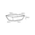 FSC® kraft/PLA coated snackbakje 72x38x28mm