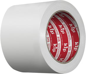 KIP 315 PVC-masking tape 100mm x 33m, glad wit artikel afbeelding