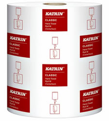 Handdoekrol Katrin Centerfeed M 485049 1laags 20,5cmx300m artikel afbeelding