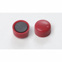 Ronde magneet, kunststof Ø 10 mm