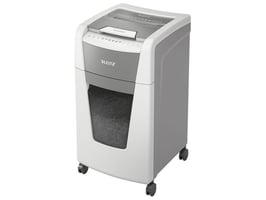 Leitz IQ Auto+ Office 300 Automatische Papiervernietiger, P4 Cross-Cut Snippers, 60L, 300 Vellen, Wit