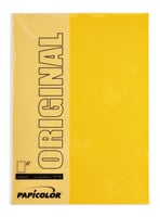 Kopieerpapier Papicolor A4 200gr 6vel dottergeel