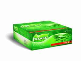 Pickwick Zwarte thee voor theepot (pak 100 stuks)