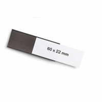 magnetoflex® U-vormig profiel, VE = 30 stuks, h x b = 22x60 mm, zwart