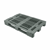 Distributiepallet, l x b = 1200x800 mm, antraciet/zwart