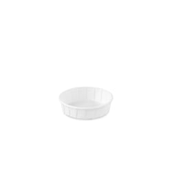 Bakje papier (FSC®) rond laag wit 1.0oz / 30ml, ø 60 x h15mm
