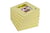 Memoblok 3M Post-it 654  Super Sticky 76x76mm geel artikel afbeelding