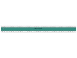 Linex Liniaal met rubberstrip 40 cm