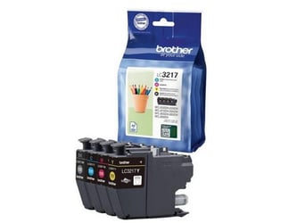 Brother Inkjet Brother LC3217 BK/C/M/Y (pak 4 stuks)