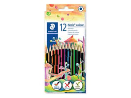Staedtler Noris 185 Kleurpotloden, Assorti (pak 12 stuks)