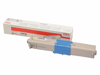 TONERCARTRIDGE OKI 46508709 3K GEEL HC artikel afbeelding