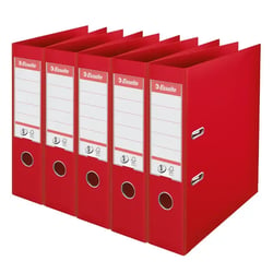 Esselte No.1 Power ordner PP, 75 mm, rood