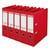 Esselte No.1 Power ordner PP, 75 mm, rood