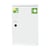 Verbandkast conform DIN 13169 met 1 deur, wit, h x b x d = 560x360x200 mm met vulling