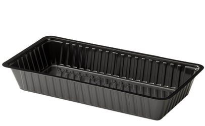A-bakje Type A18 203x95x33 PS Zwart Inhoud 480CC. Doosinhoud 1000 St.