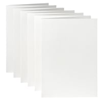 Correspondentiekaart Papicolor dubbel 105x148mm Hagelwit