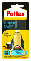 Secondelijm Pattex Gold original tube 3gram op blister