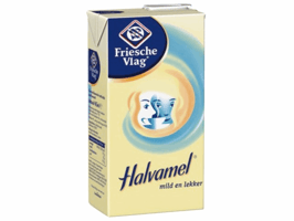 Koffiemelk Friesche Vlag halvamel 455ml